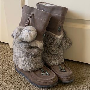 Original Muks fur boots size 8